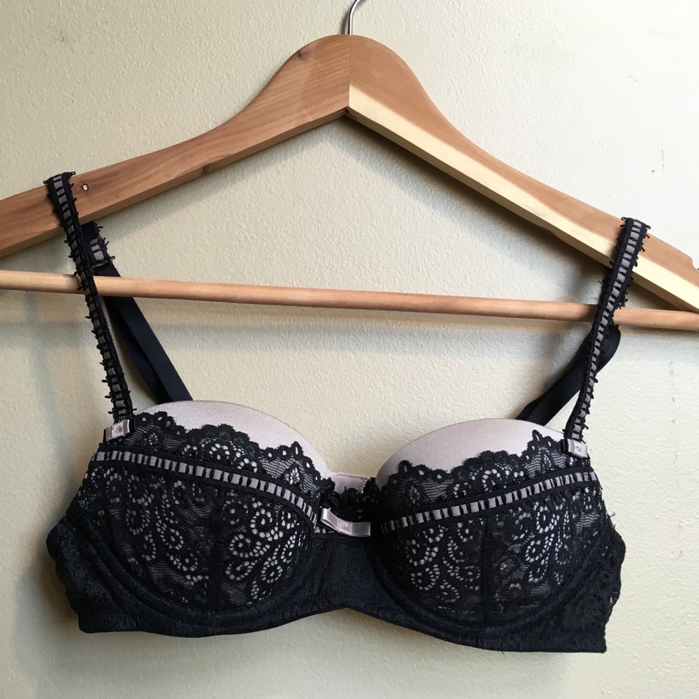 Adore Me push up balconette bra